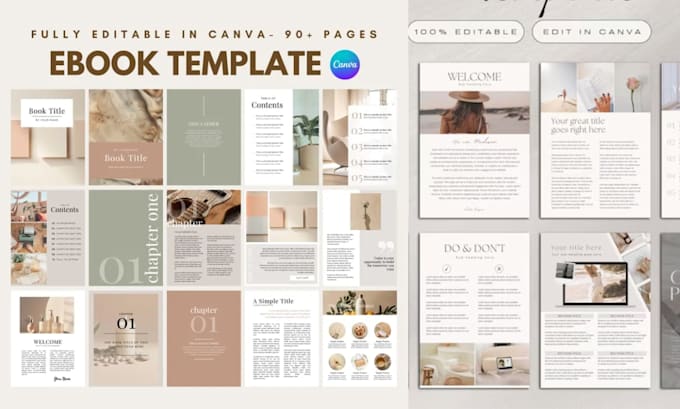 do minimalist canva ebook design workbook worksheet design pdf ebook formatting
