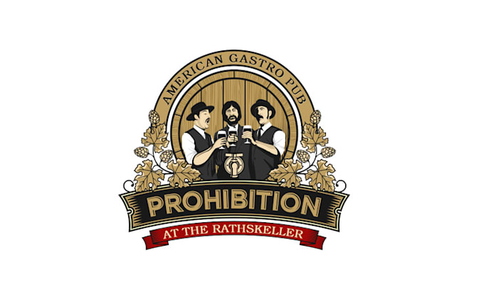 design mascot perfect vintage pub logo