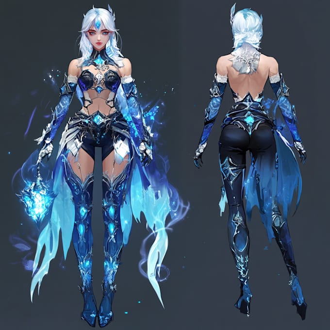 character art, dnd, and game art