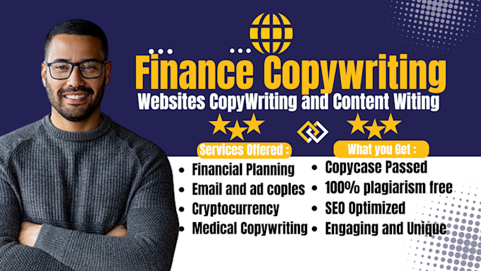 write personal finance articles, website copywriting, seo content writing blogs