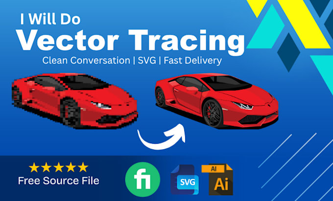 do professional vector tracing