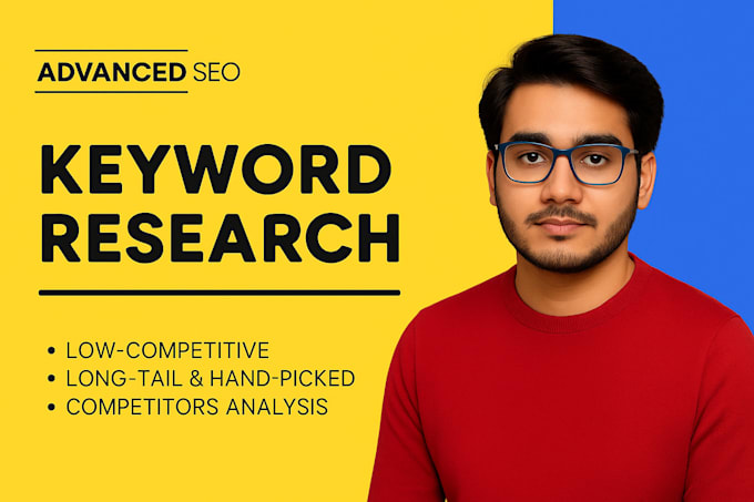 do advanced SEO keyword research and competitor analysis