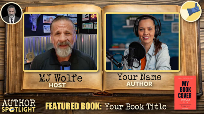 interview you as a guest on my author spotlight podcast