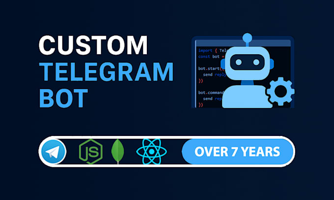 Build you a custom telegram bot by Mr_bayezid | Fiverr