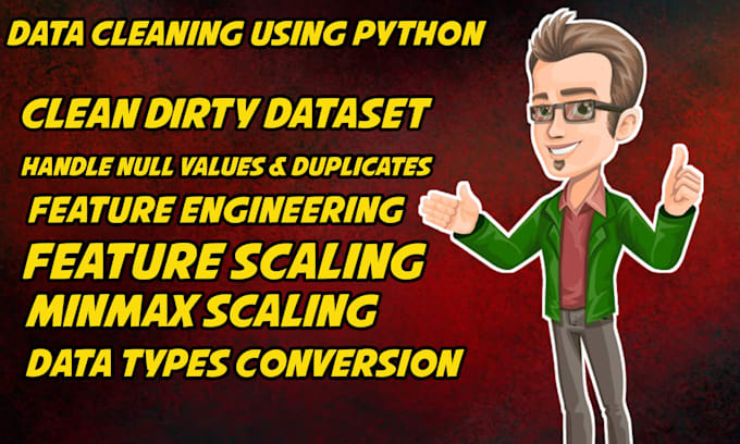 clean your messy dataset using different techniques in python