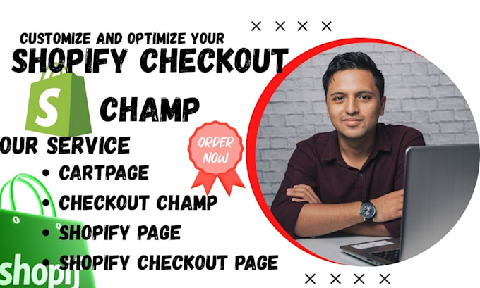 customize checkout champ landing,integrate shopify cart page with checkout champ