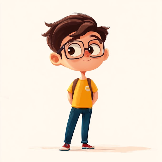 design unique cartoon character