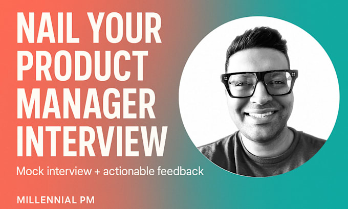 conduct a realistic product manager mock interview with actionable feedback