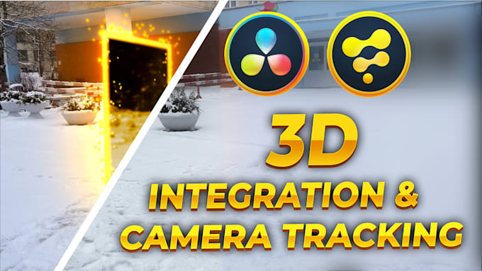 integrate 3d elements in your video with realistic tracking