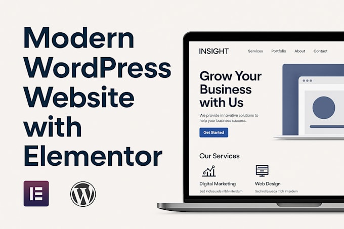 create a stunning wordpress site with elementor