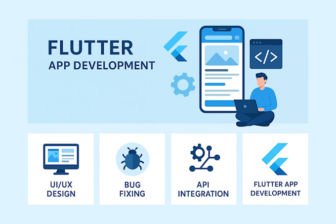 create mobile app android IOS app ai mobile flutter app development react native