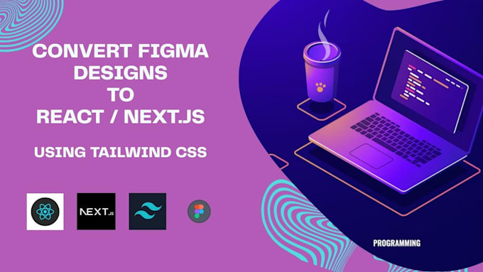 convert your figma design to react website