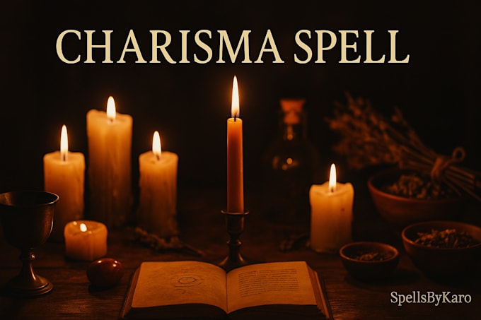 cast a charisma spell to boost your charm, and confidence