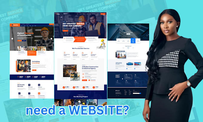 design a lucrative a well detailed website