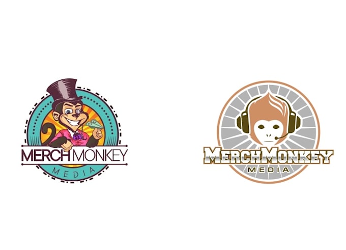 design luxury monkey logo in my new style