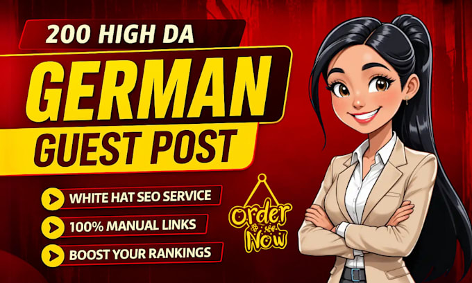 provide german dr 90 guest post backlinks germany link building service