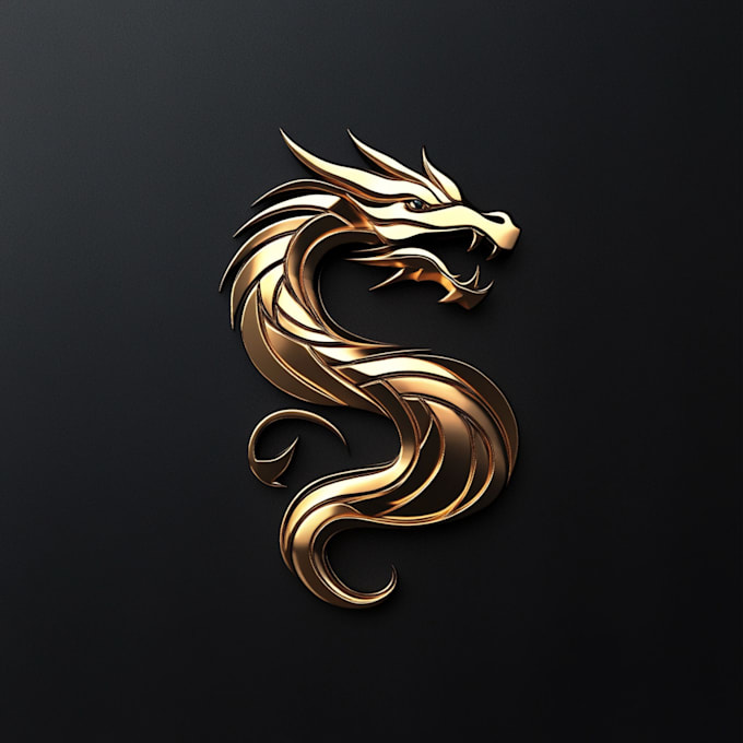 draw fantasy game logo with cool unique magic style