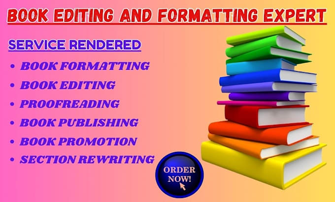 Do your book with developmental editing, line editing, and proofreading ...