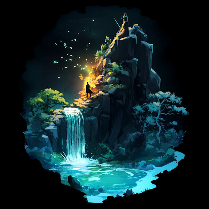 design medieval, fantasy, rpg gaming logo