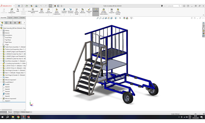 design mechanical 3d cad models and cad design using solidworks