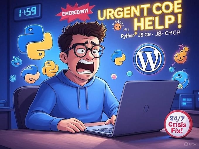 help in programming tasks using python, javascript, csharp, and wordpress