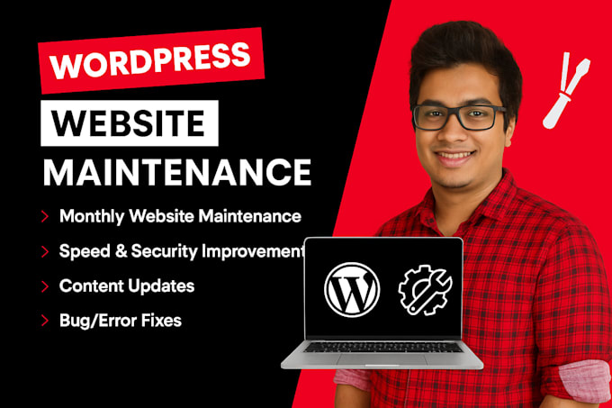 fix wordpress errors, maintain your website, and provide expert wp support