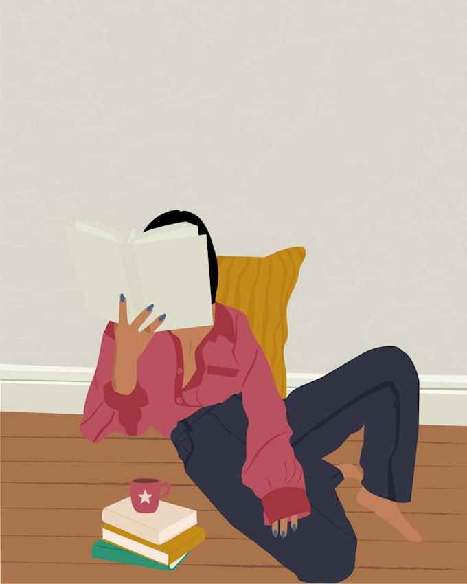 design flat vector illustrations for you