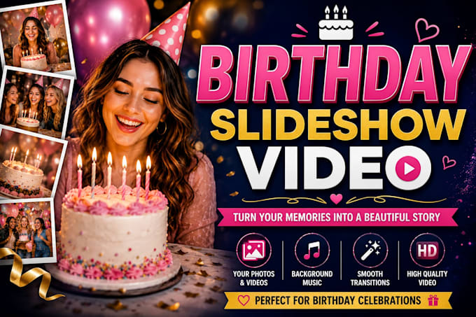 create a stunning slideshow video for any occasion