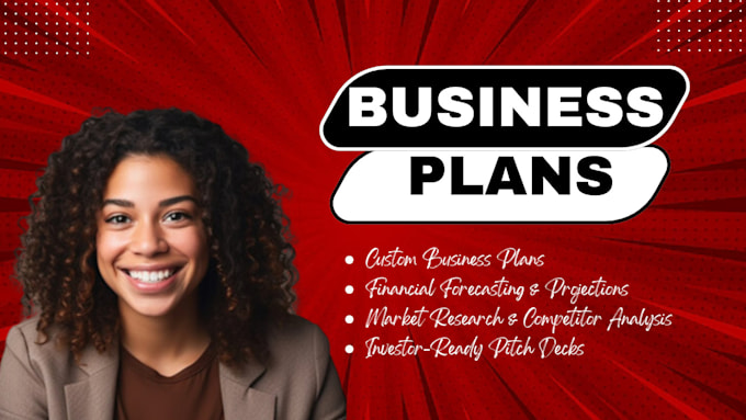 create a professional business plan with financial forecasts