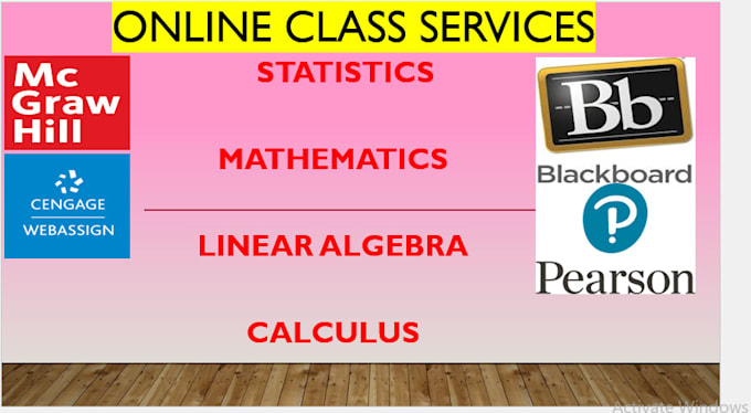 teach you statistics, calculus, linear algebra, math class