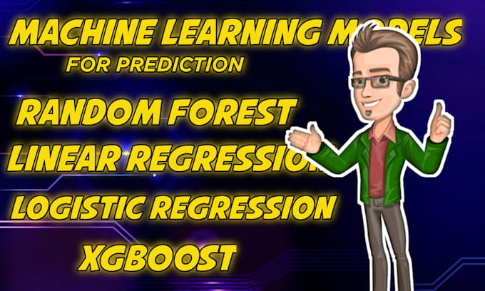 build a prediction model to predict outcomes from your data
