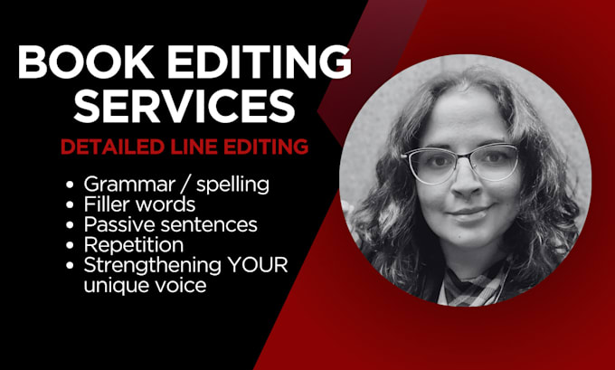 proofread and line edit your book