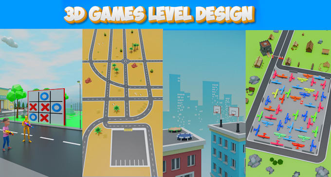 do 3d level design for games