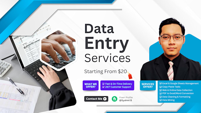 do precise data entry