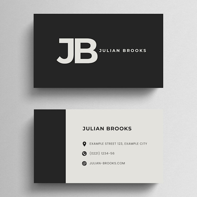 do professional and custom business card designs