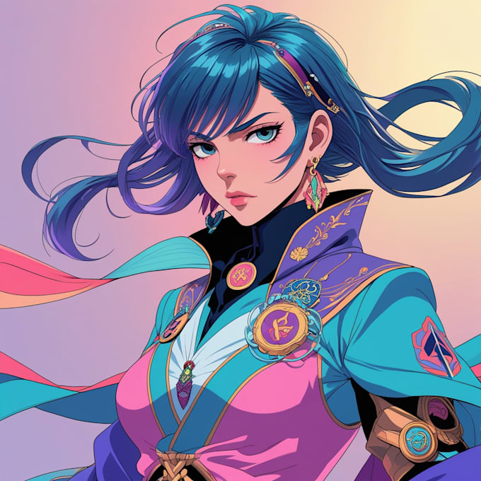 Draw anime fanart and original character for you by Barracceal | Fiverr