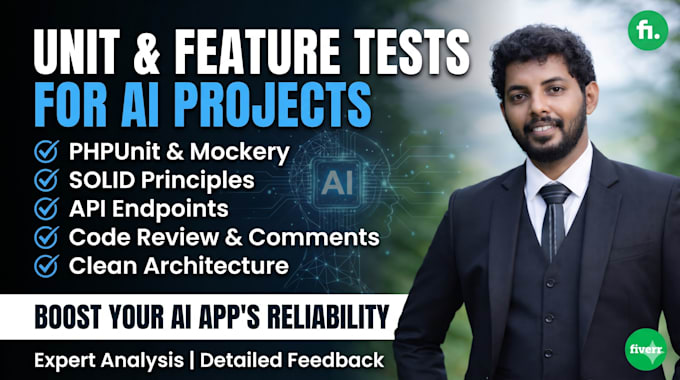 unit testing, feature testing, and code review for ai projects
