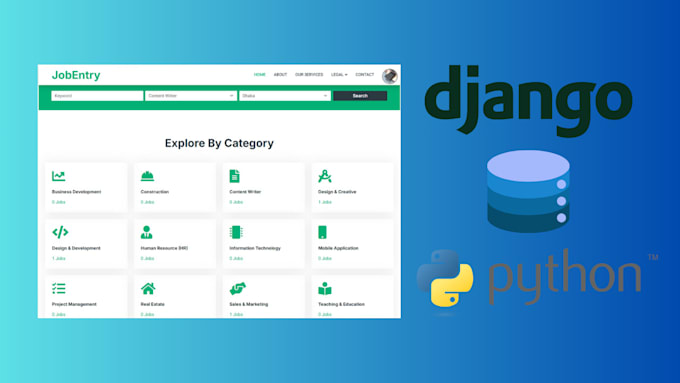 Apply django in frontend templates by Fahmid1212 | Fiverr
