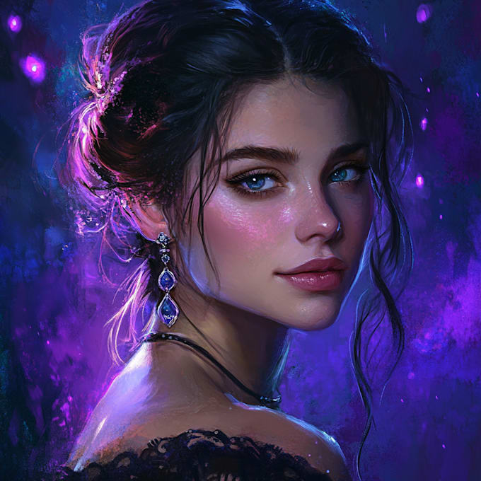 draw your fantasy,scifi or rpg portrait
