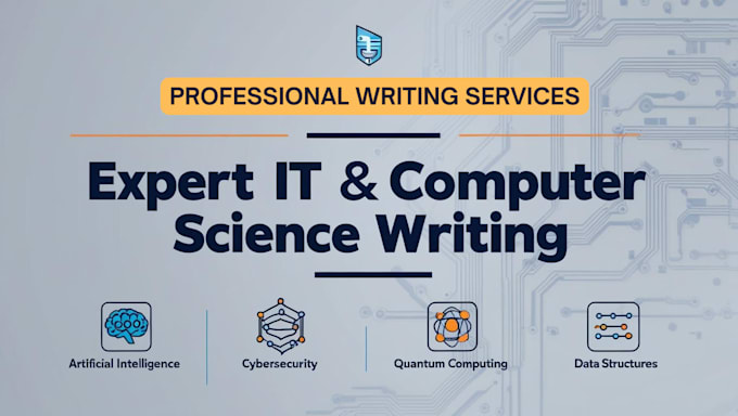 do computer science and IT research and writing tasks