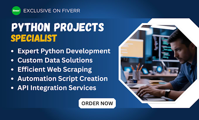 create python automated tasks, scripts, and user friendly projects