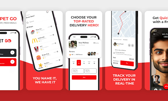 design app store screenshots and play store app screenshots
