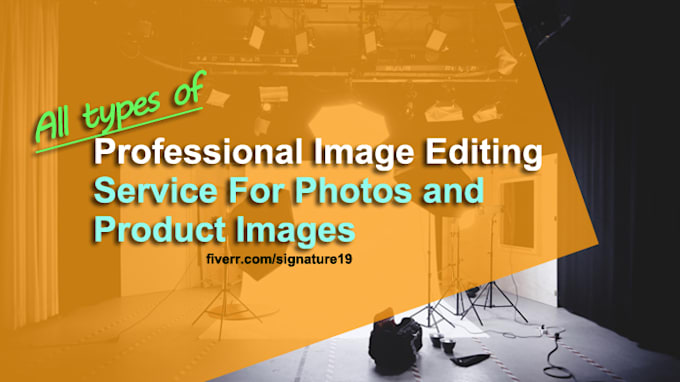 edit photos, product images and image retouch