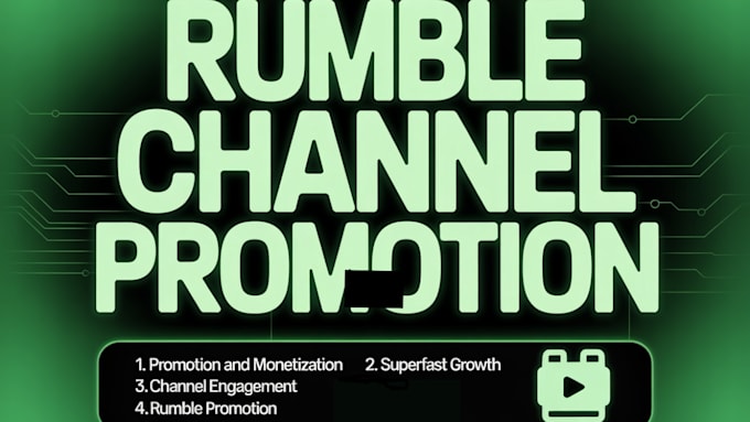 do rumble channel promotion rumble promotion channel growth