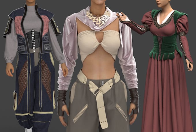 make clo 3d clothes modeling , texturing and animation