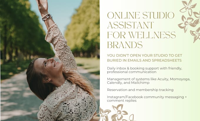 be your online studio assistant
