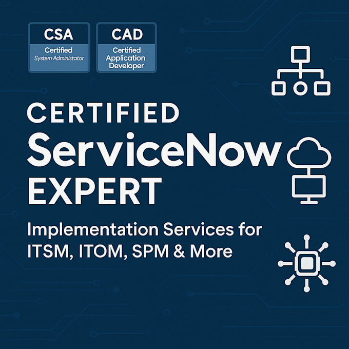 build, customize, or fix your servicenow instance