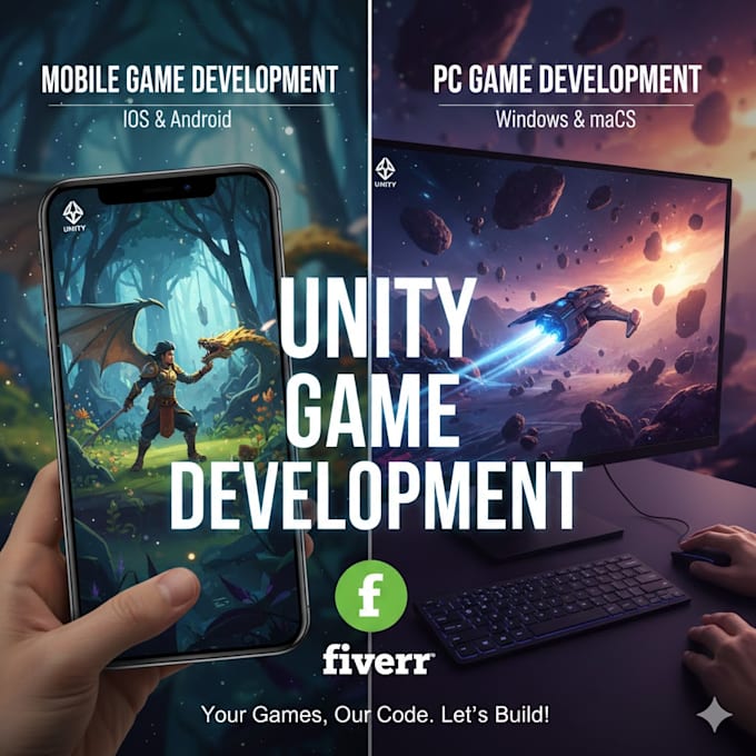 develop a 3d mobile and pc game in 1 week