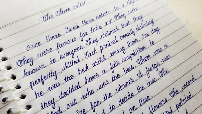 Do handwriting notes and letters by Fastfingerspro | Fiverr