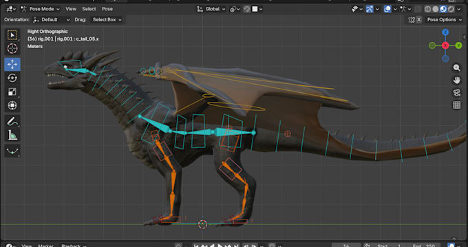 do 3d rigging professionally in blender and maya